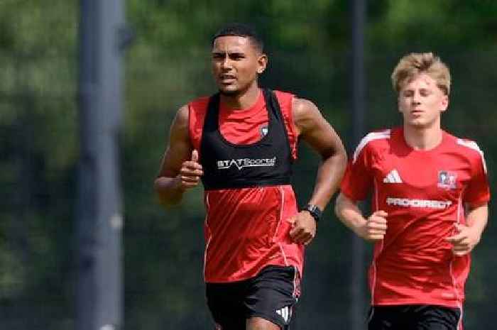 Exeter City players back in training as Demetri Mitchell returns