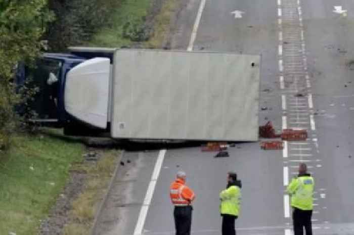 Pair charged as woman and four horses die after early morning crash on A737