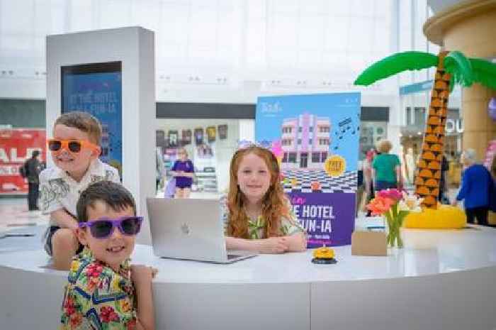 Summer fun for the kids at Stirling shopping centre 'hotel'
