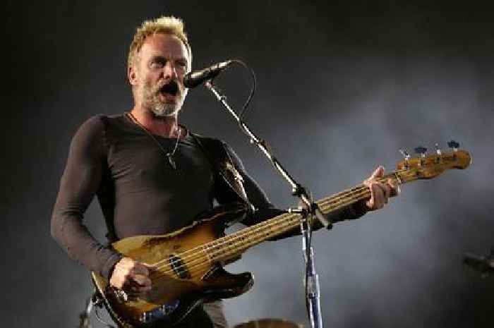 Crowds sing along in sun as Sting set to headline Isle of Wight Festival