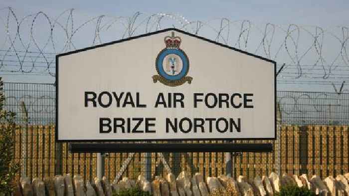 Pro-Palestinian activists break into RAF base and 'vandalise' aircraft