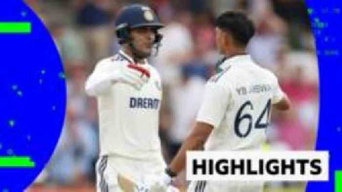 Jaiswal & Gill star as India dominate England on day one