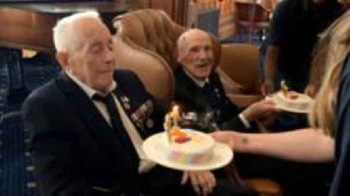 WW2 veterans mark 101st birthdays in Portsmouth