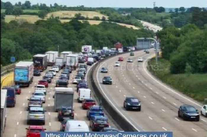 M25 'blocked' after crash causing major delays - live updates