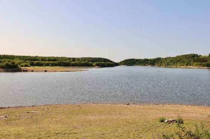 Driest spring in 100 years leaves Tittesworth Reservoir looking like this