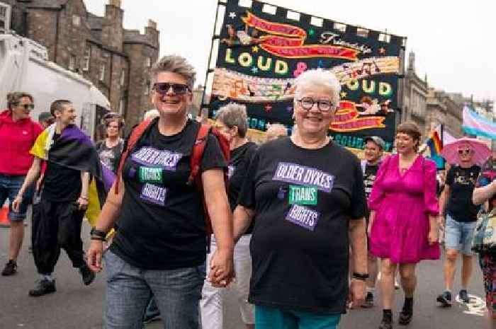 Edinburgh Pride in pictures as thousands turn city streets into sea of colour