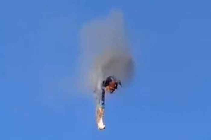 Eight dead after hot air balloon catches fire in the sky and plummets to ground