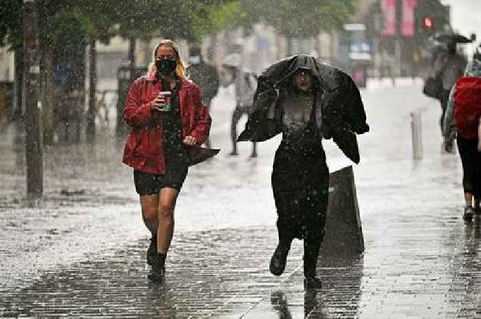 Thunderstorm weather warning as Scots braced for flooding and travel chaos