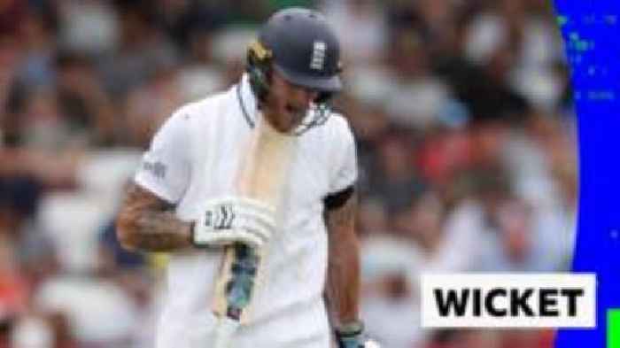 Siraj takes 'big wicket' as furious Stokes  caught behind