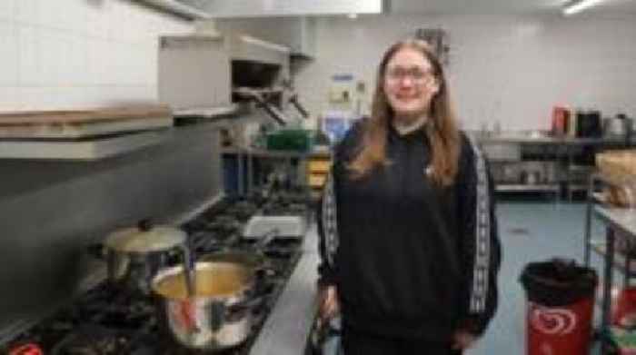 Working at pantry 'helps me communicate better'