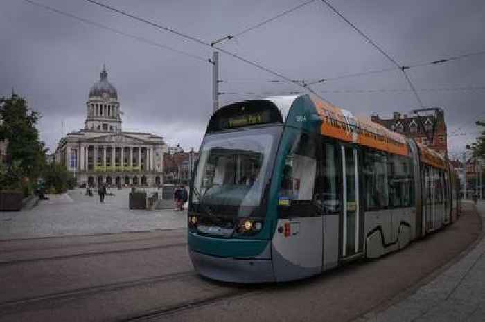 Nottingham tram live updates: 'Police incident' closes city centre roads