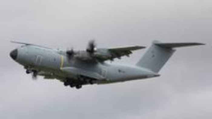 RAF flight evacuates British nationals from Israel