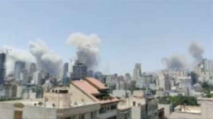 Watch: Video shows aftermath of Israeli strikes on Iran