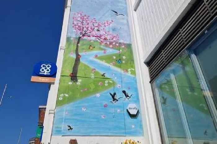 Stunning new art work created in Grimsby town centre