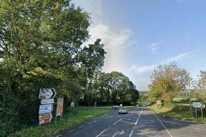 Serious crash closes A-road in all directions near Somerset border
