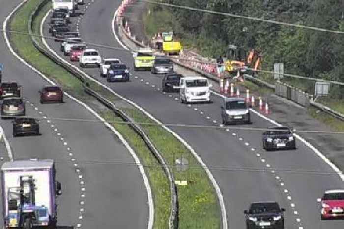 M4 incidents cause hold ups in rush hour traffic - live updates