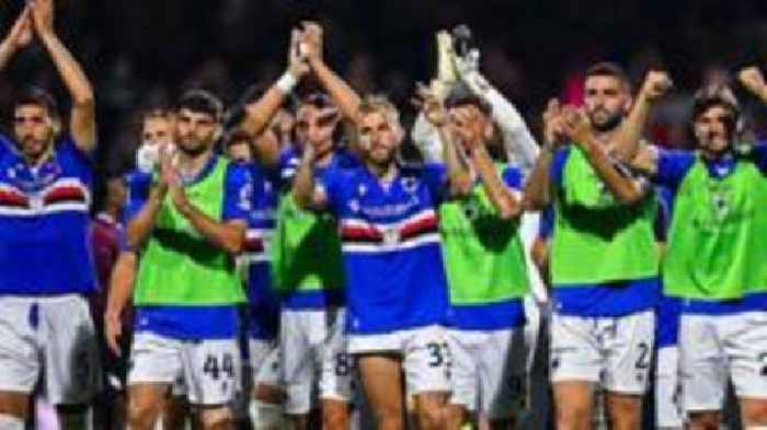 Sampdoria stay up after play-off postponed due to fan unrest