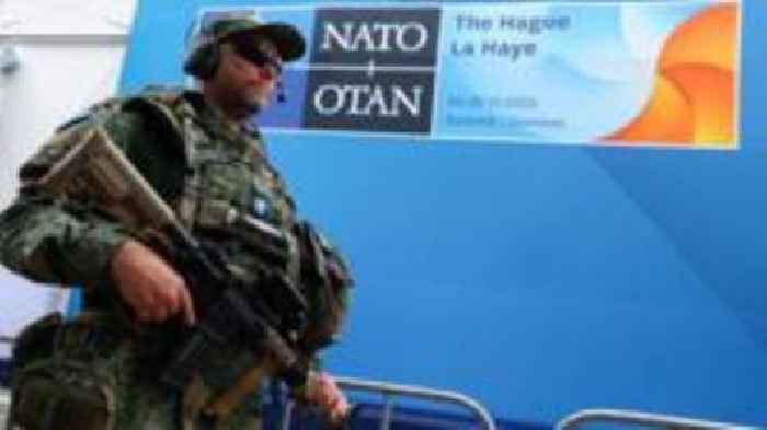Germany vows fair share of Europe's defence as Nato leaders arrive at Hague summit