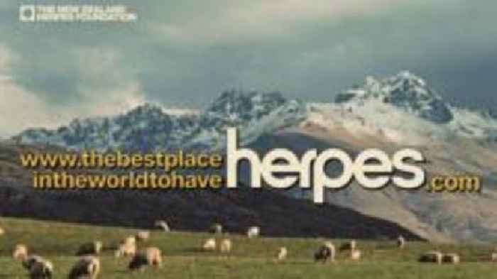'Best place to have herpes': New Zealand ad wins top prize