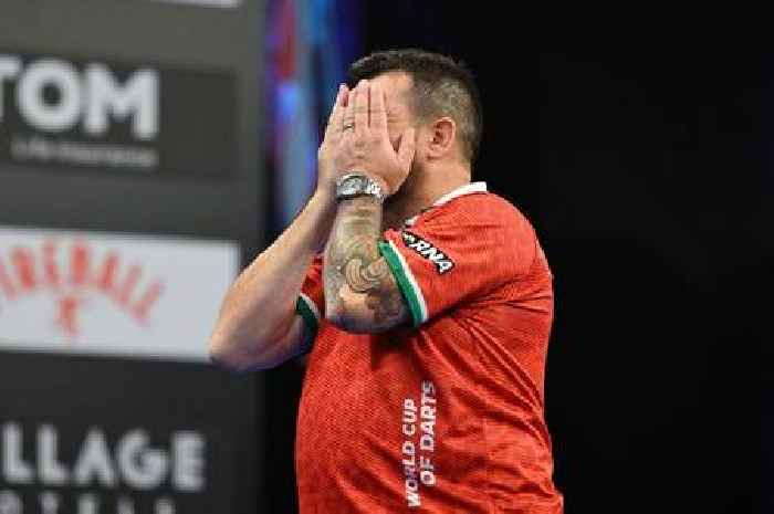 Premier League darts winner 'blames' wife for costing him thousands as rival benefited