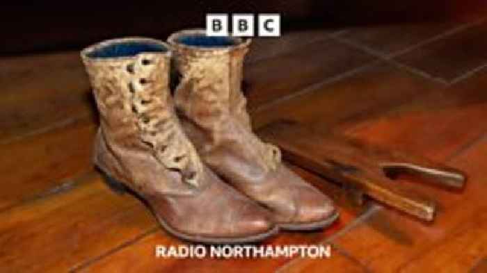 Victorian shoes found in pond donated to museum