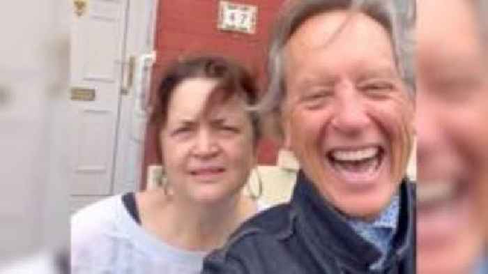 Ruth Jones takes Richard E Grant on tour of Barry