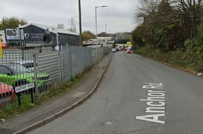 Bilston yard fire sparks 'avoid the area' warning