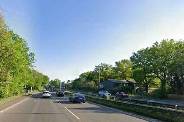 Motorcyclist, 20, dies at scene of Surrey crash