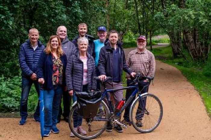 Path improvements mean people can walk, wheel or cycle on traffic-free route between Bargeddie and Coatbridge