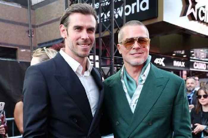 Gareth Bale's glamorous night with Brad Pitt as he takes everyone by surprise