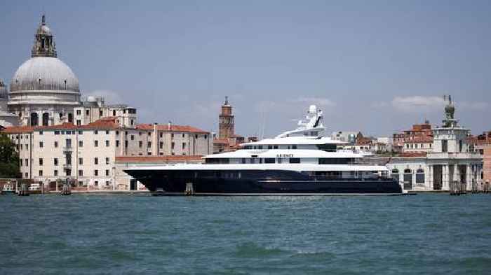 Guests descend on Venice for Bezos's £41m wedding - amid last-minute change after protests