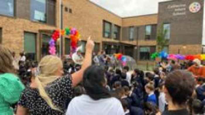 Rebuilt school 'one of first to be carbon neutral'