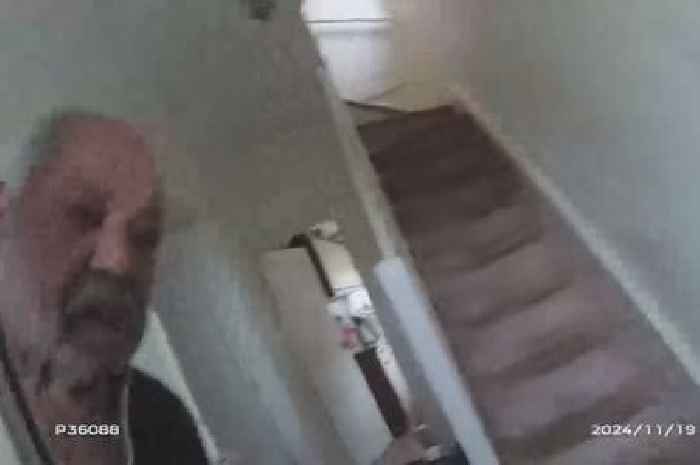 Moment 1967 murder suspect arrest captured on police bodycam