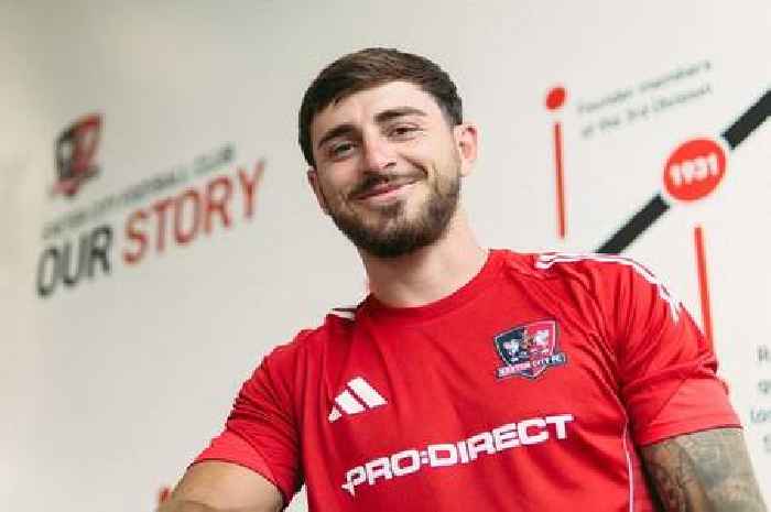 Exeter City sign wing-back Ryan Rydel on season-long loan