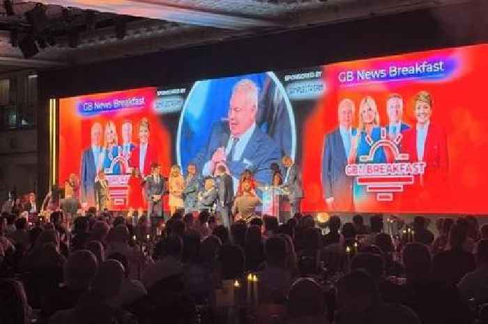 Eamonn Holmes 'booed and told to get off stage' as he accepts award in wheelchair