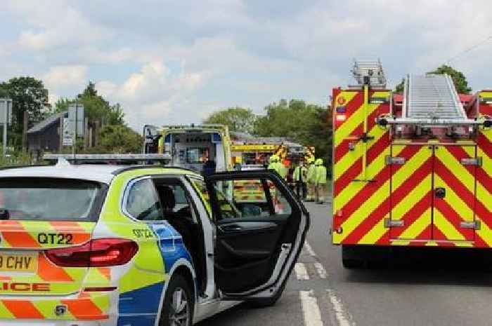 Motorcyclist airlifted to hospital after serious A12 crash with car on Brentwood Bypass