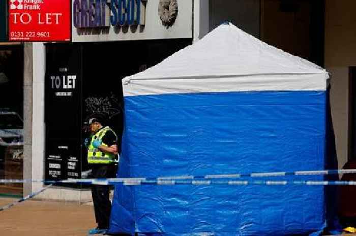 Edinburgh Princes Street death probe continues as cops stand guard near forensic tent