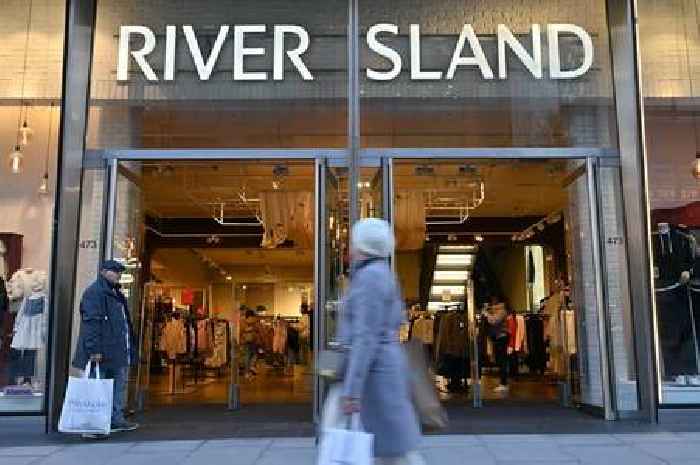 Five River Island stores closing in Scotland named amid fashion firm's heavy losses