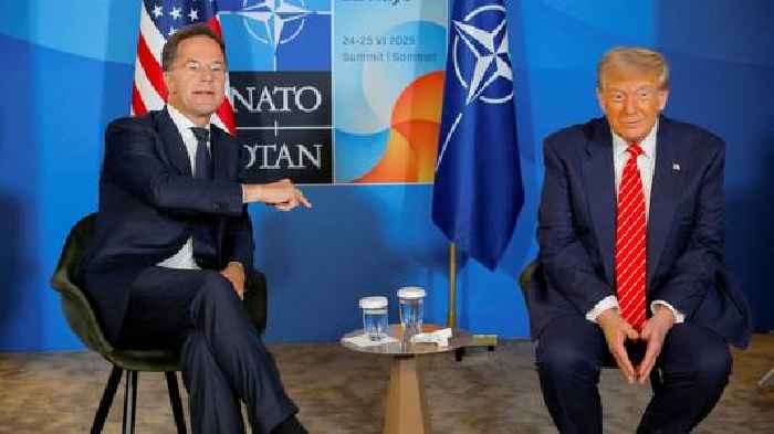 NATO chief heaps praise on Trump at summit - after US president cast doubt on commitment to collective defence
