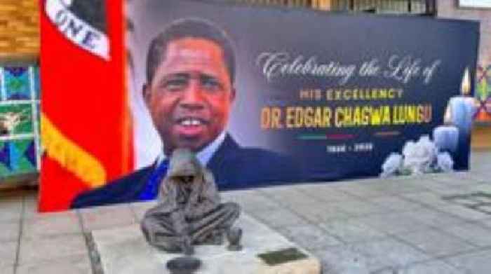 Burial of Zambia's ex-president in South Africa halted at last minute by court
