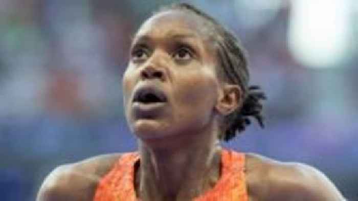 Kipyegon fails in bid to be first woman to run sub-four-minute mile