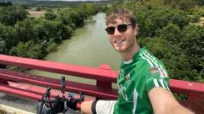 Cyclist completes Madrid to Glastonbury adventure