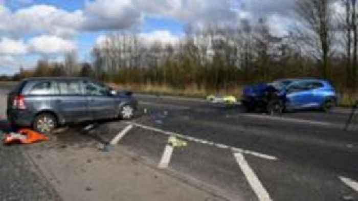 Man who killed wife with 'suicidal' driving jailed