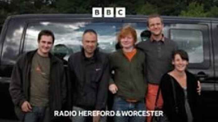 'When Ed Sheeran was our roadie in Worcester'
