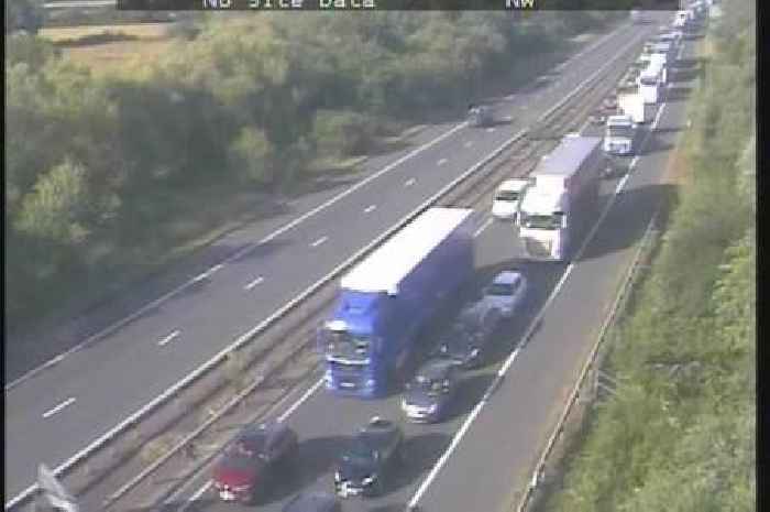 Live: M4 traffic stopped after crash near Bristol