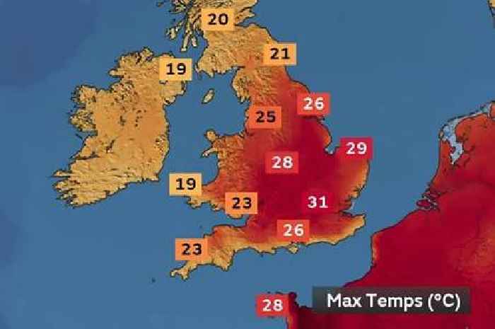 Exact date Brits to swelter in 33C heatwave hotter than Rio de Janeiro