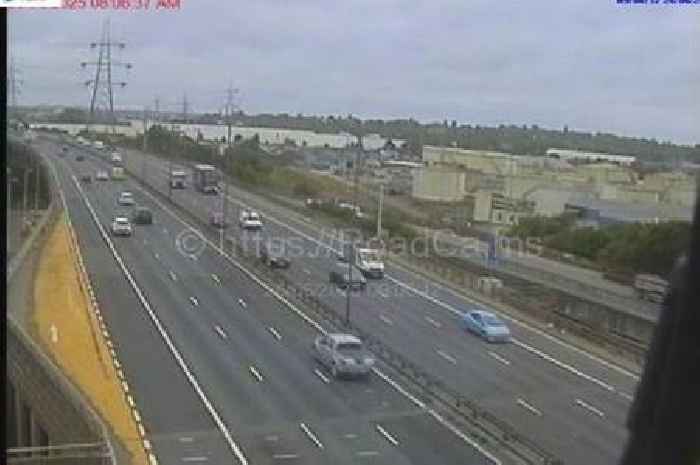 M6 police incident live after man dies at scene and motorway closed