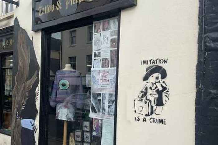 Mystery surrounds new Glastonbury graffiti as 'potential Banksy'