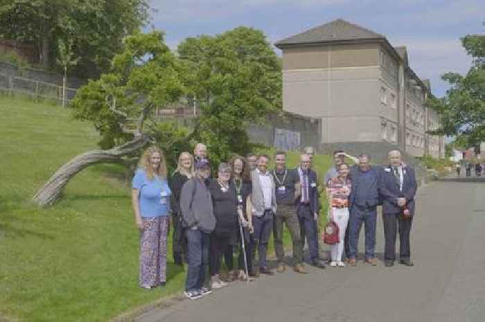 Premiere takes place of short animation film of famous Squinty Tree in area of Livingston