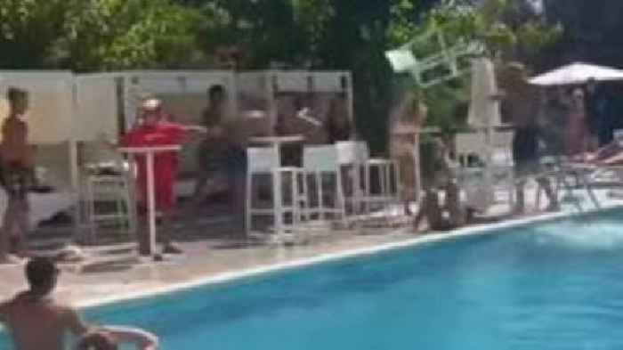 Oldham player sorry after chair throwing video